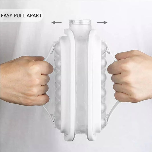 Bouteille de glace créative