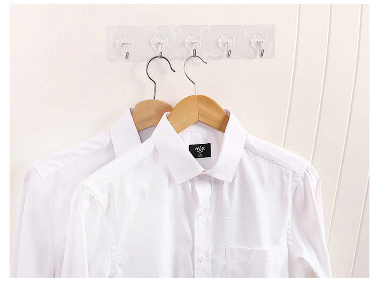 Crochets transparents - 10 Pièces