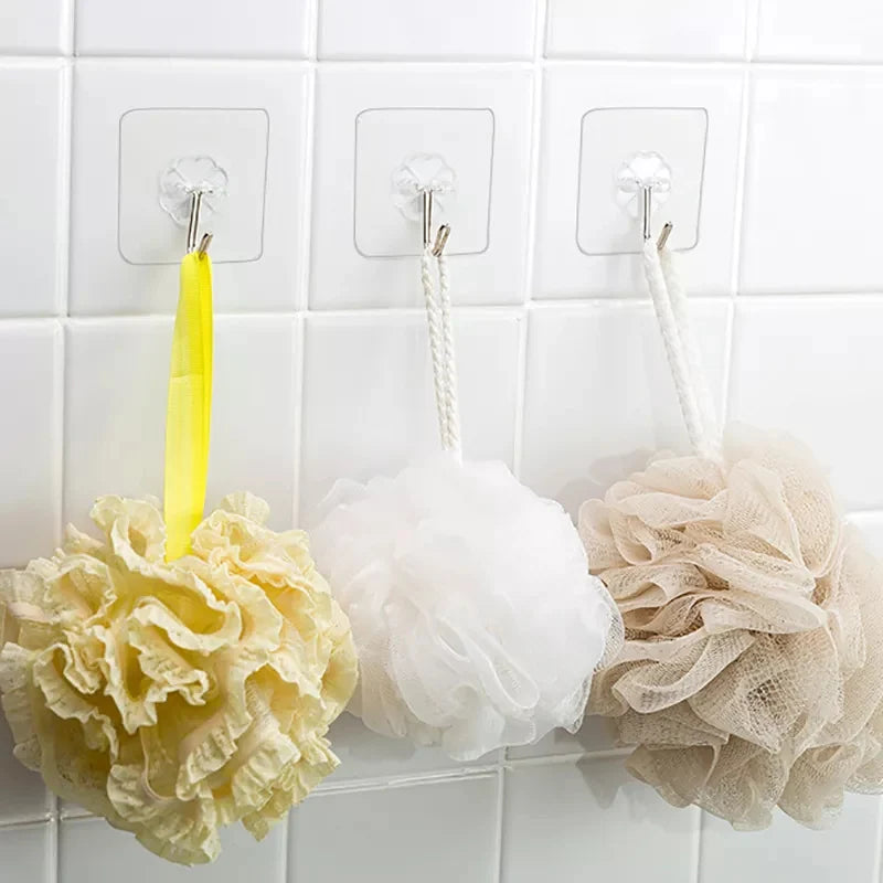 Crochets transparents - 10 Pièces