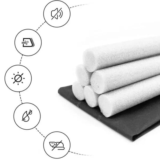 BAS DE PORTE DOUBLE BOUDIN