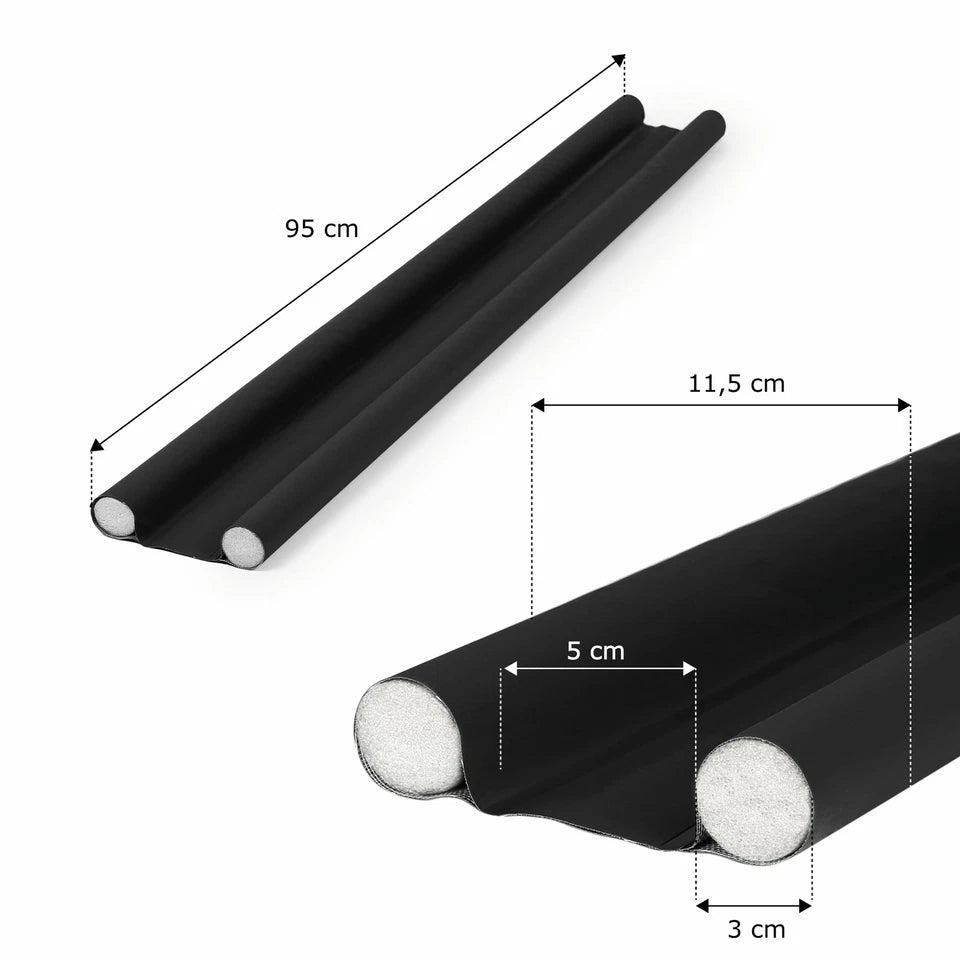 BAS DE PORTE DOUBLE BOUDIN